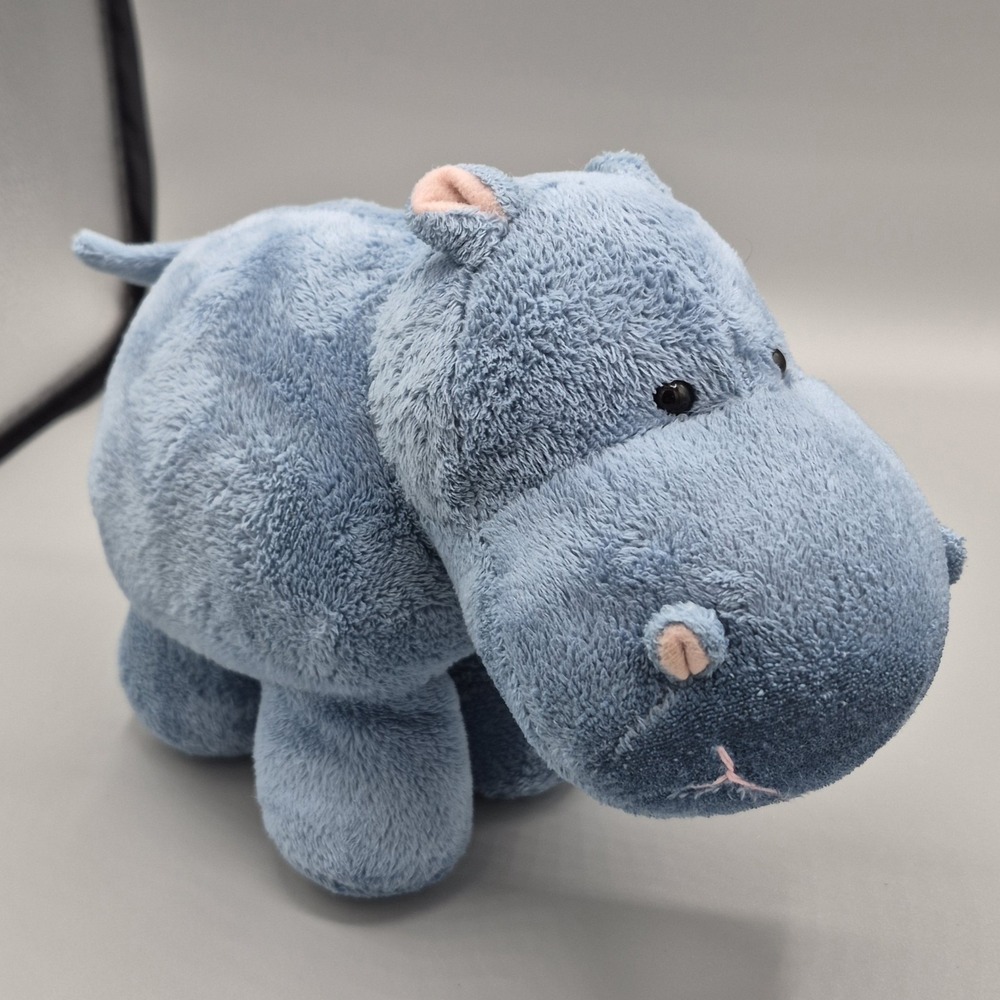 RUSS Blue Hippo Hippopotamus Stuffed Animal Plush‎ Item# 34211